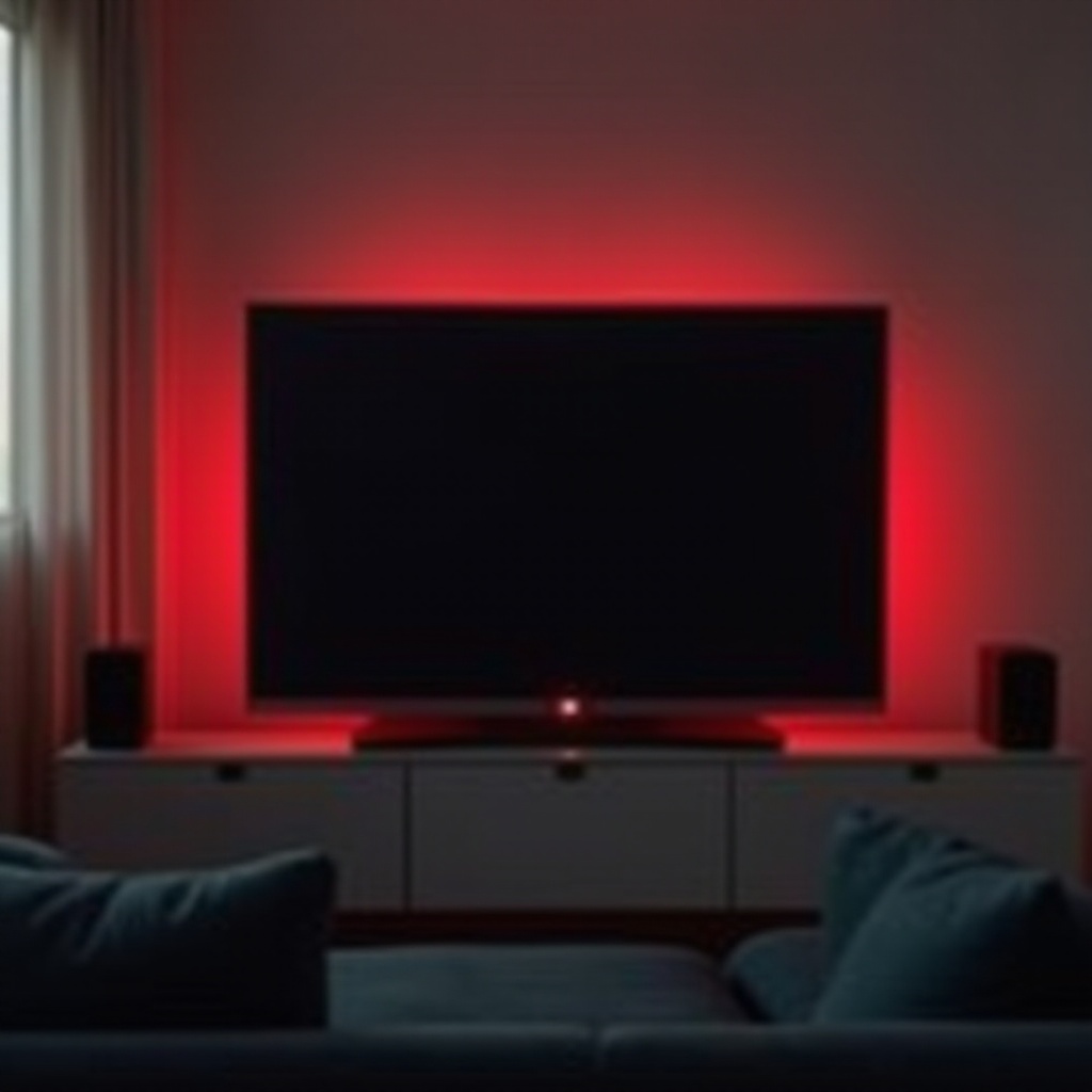 sony電視閃紅燈4下